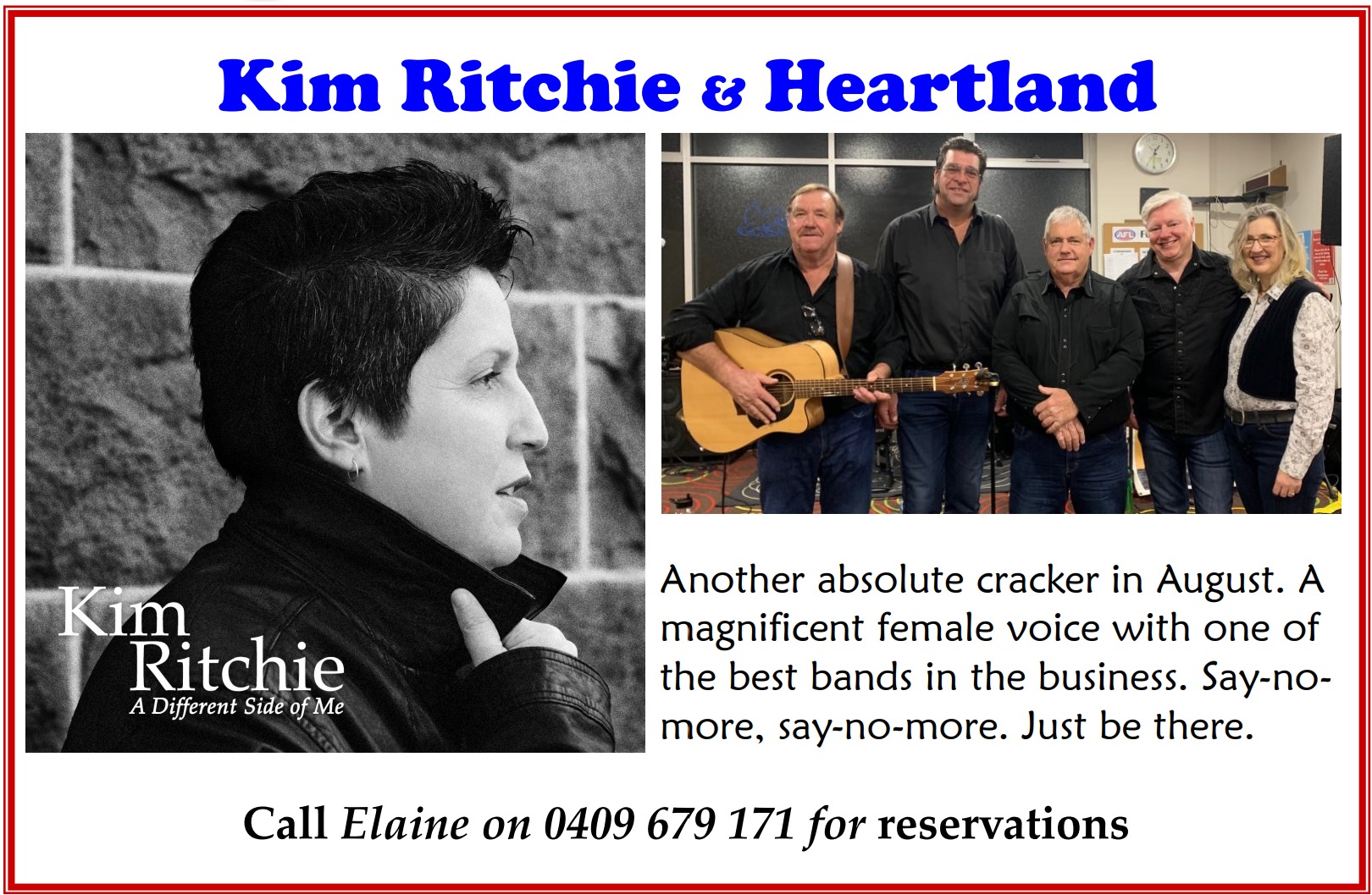 Kim Ritchie with Heartland